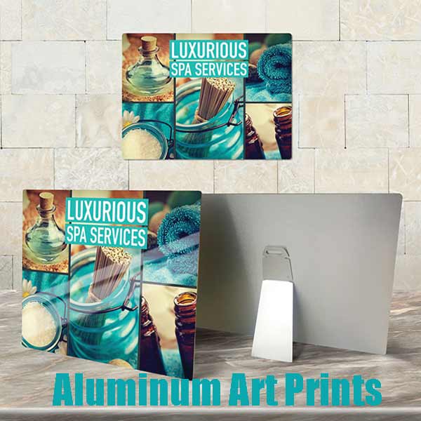aluminum prints Siren Media Marketing