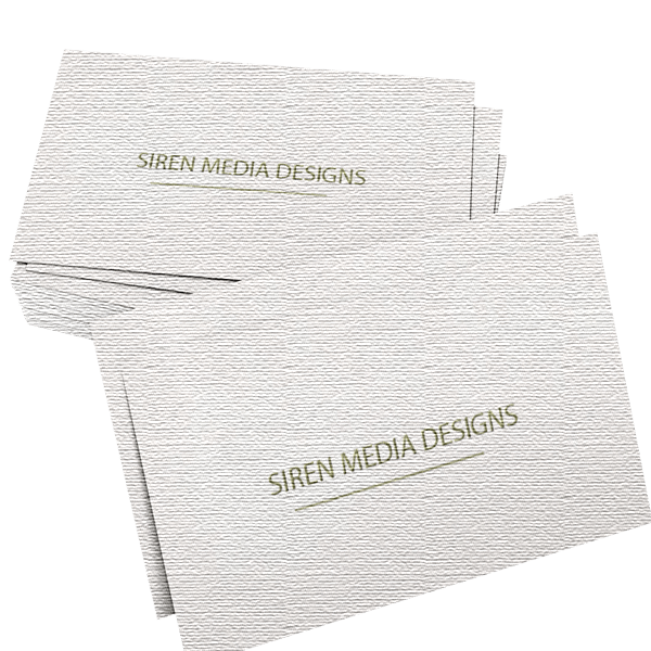 Linen Business Cards Siren Media Marketing