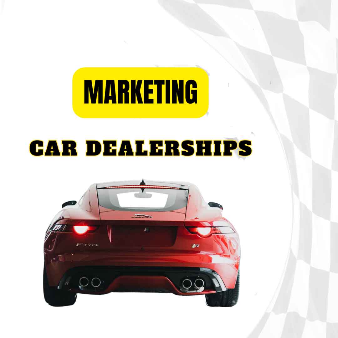 red luxury car for marketing car dealerships Siren media Marketing