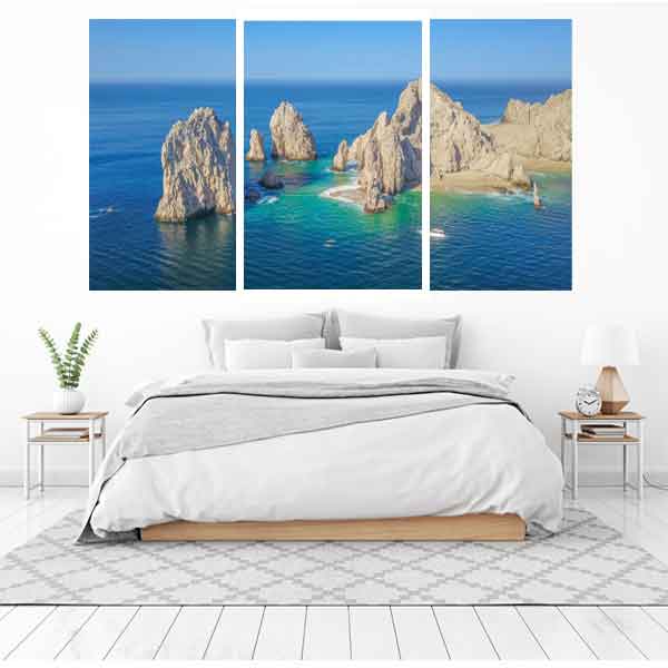 triptych of Cabo San Lucas siren media marketing