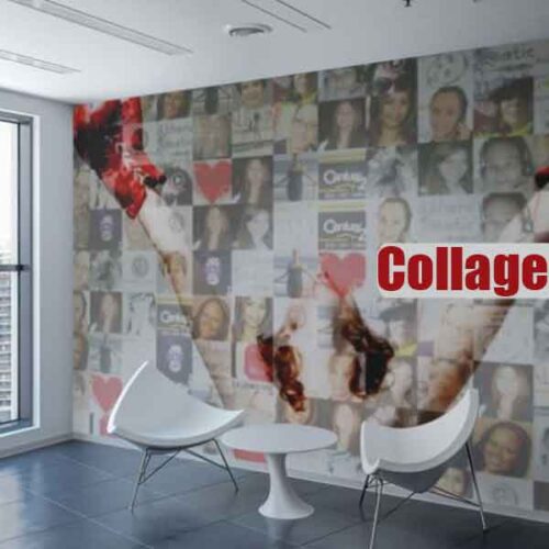 Collage Wall Decal Siren Media Marketing
