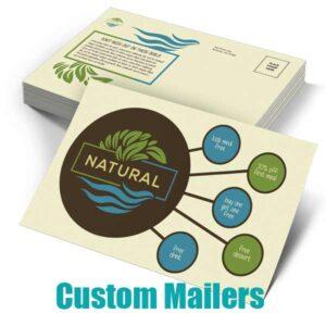custom direct mailer post cards siren media marketing