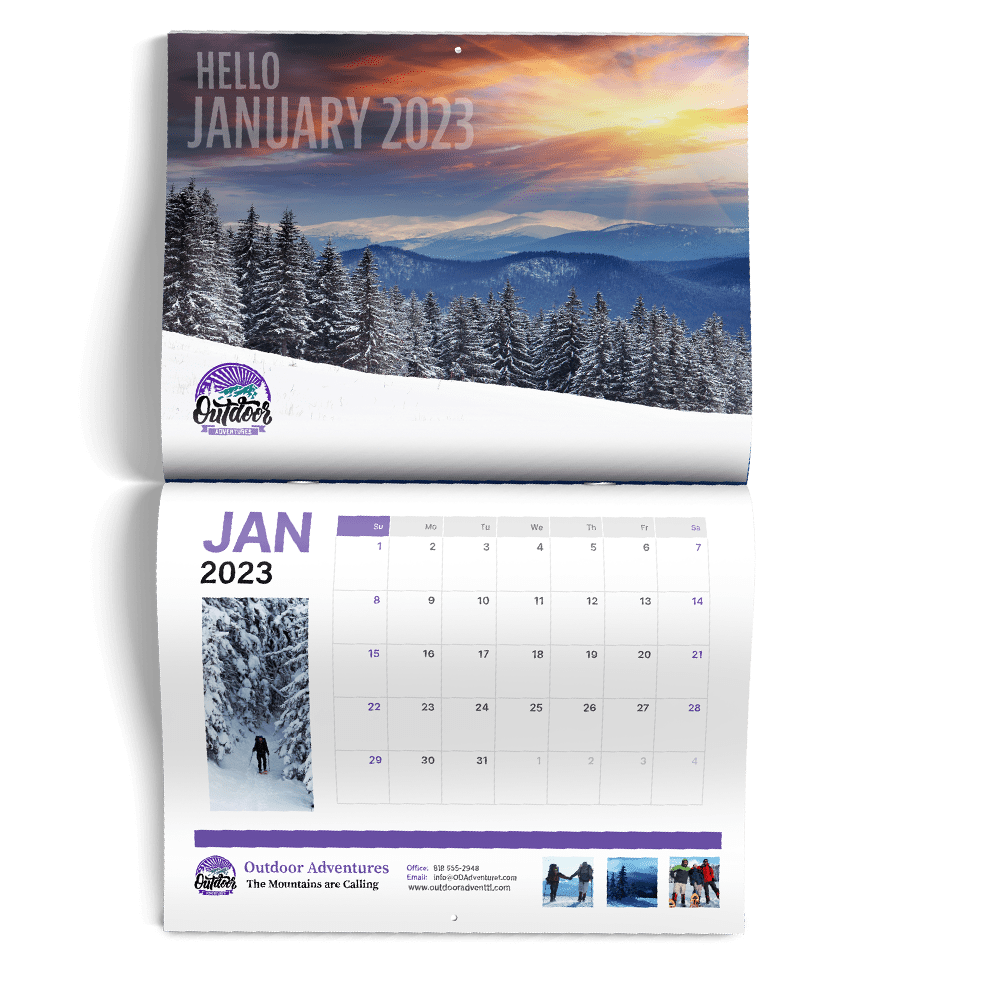 custom printed calendars