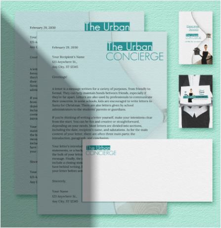 Branding Packages letterhead, envelopes, business cards