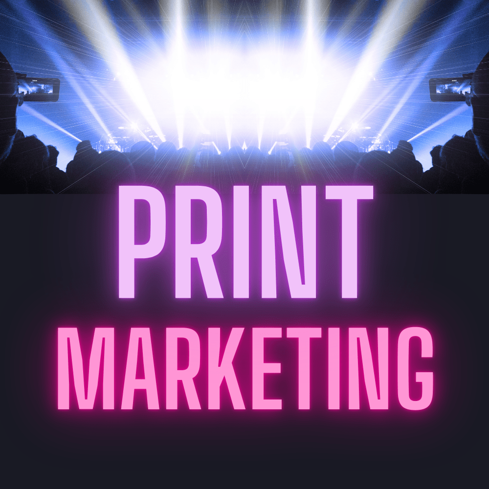 print products for the entertainment industry